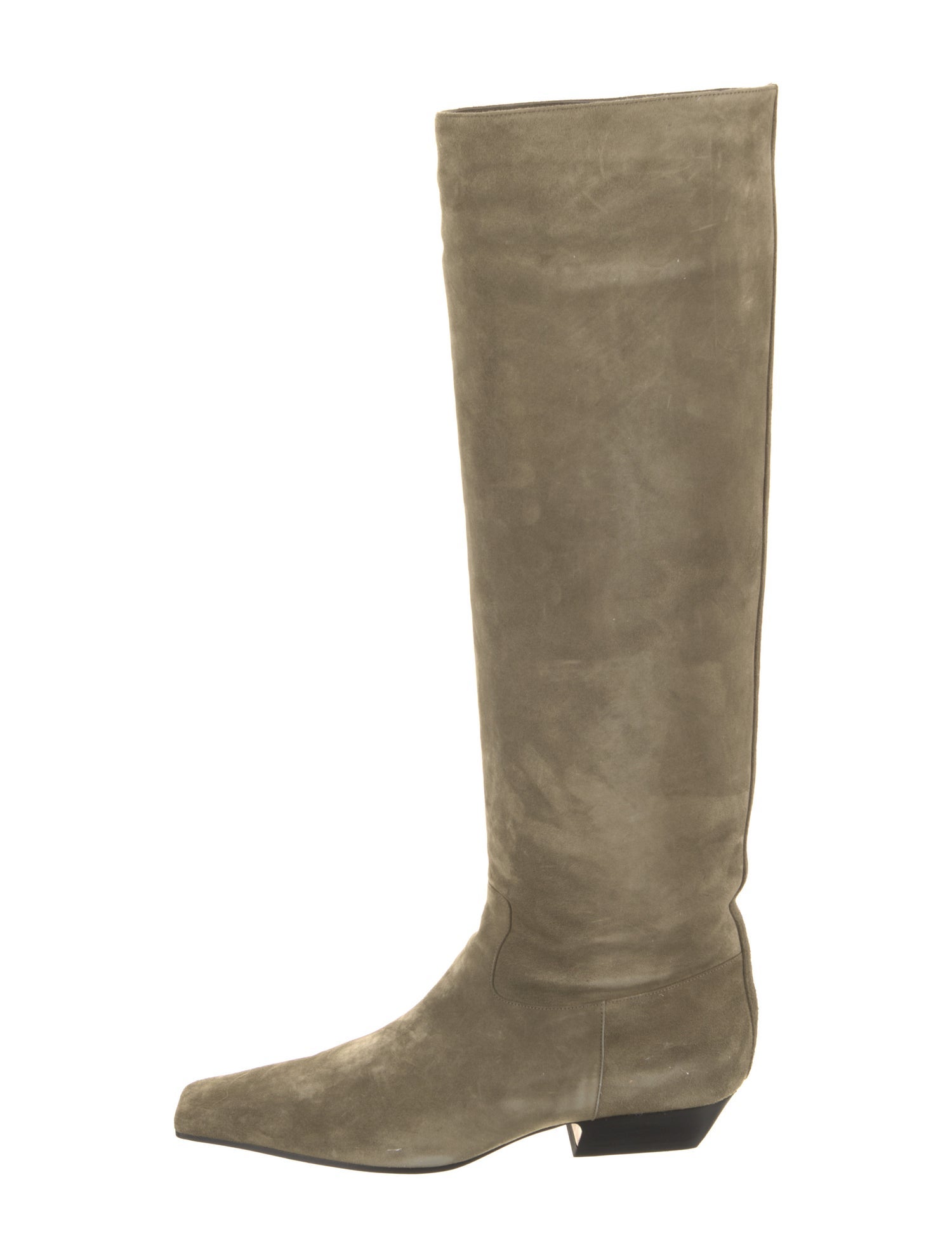 Khaite Suede Riding Boots