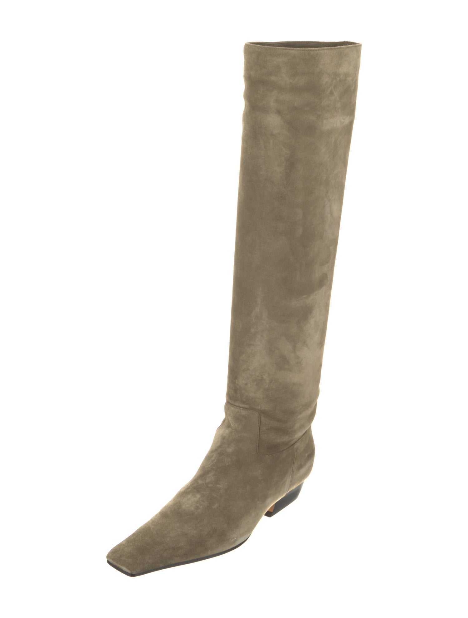 Khaite Suede Riding Boots