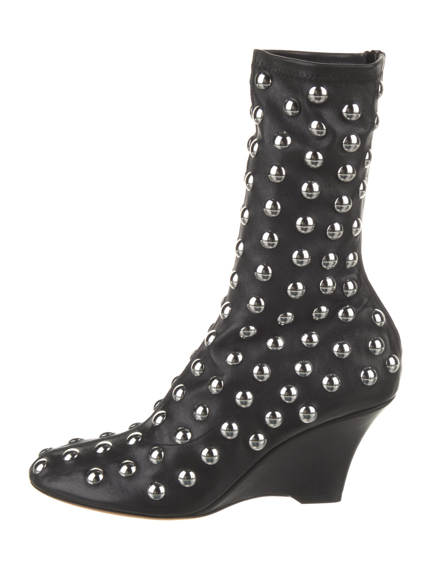 Khaite Leather Sock Boots