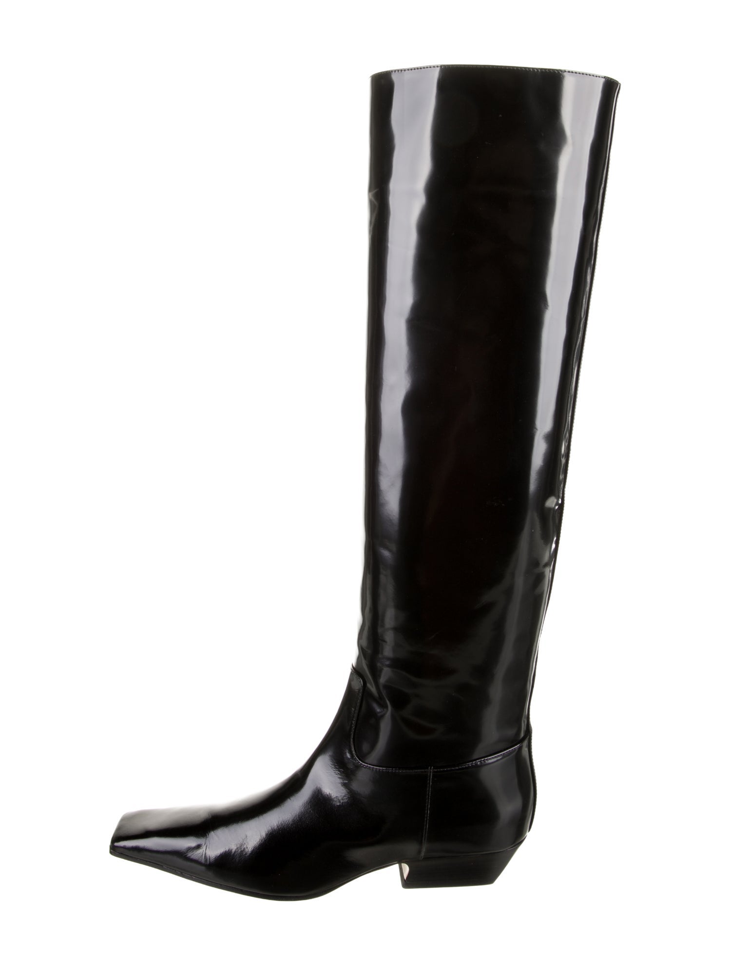 Khaite Leather Riding Boots