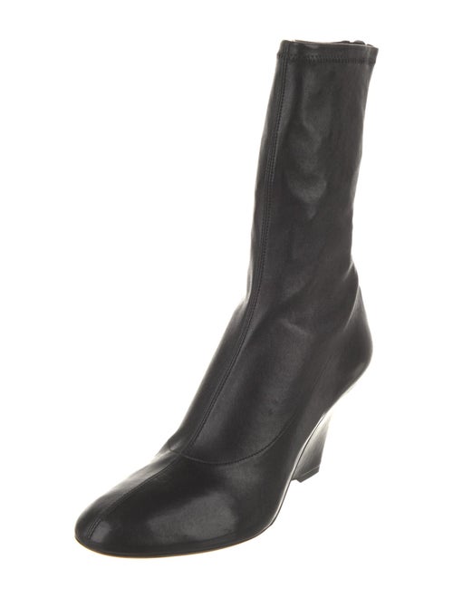 Khaite Leather Sock Boots