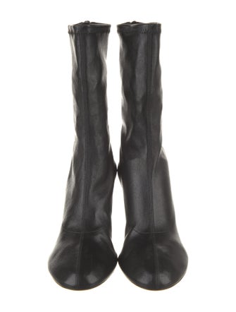 Khaite Leather Sock Boots