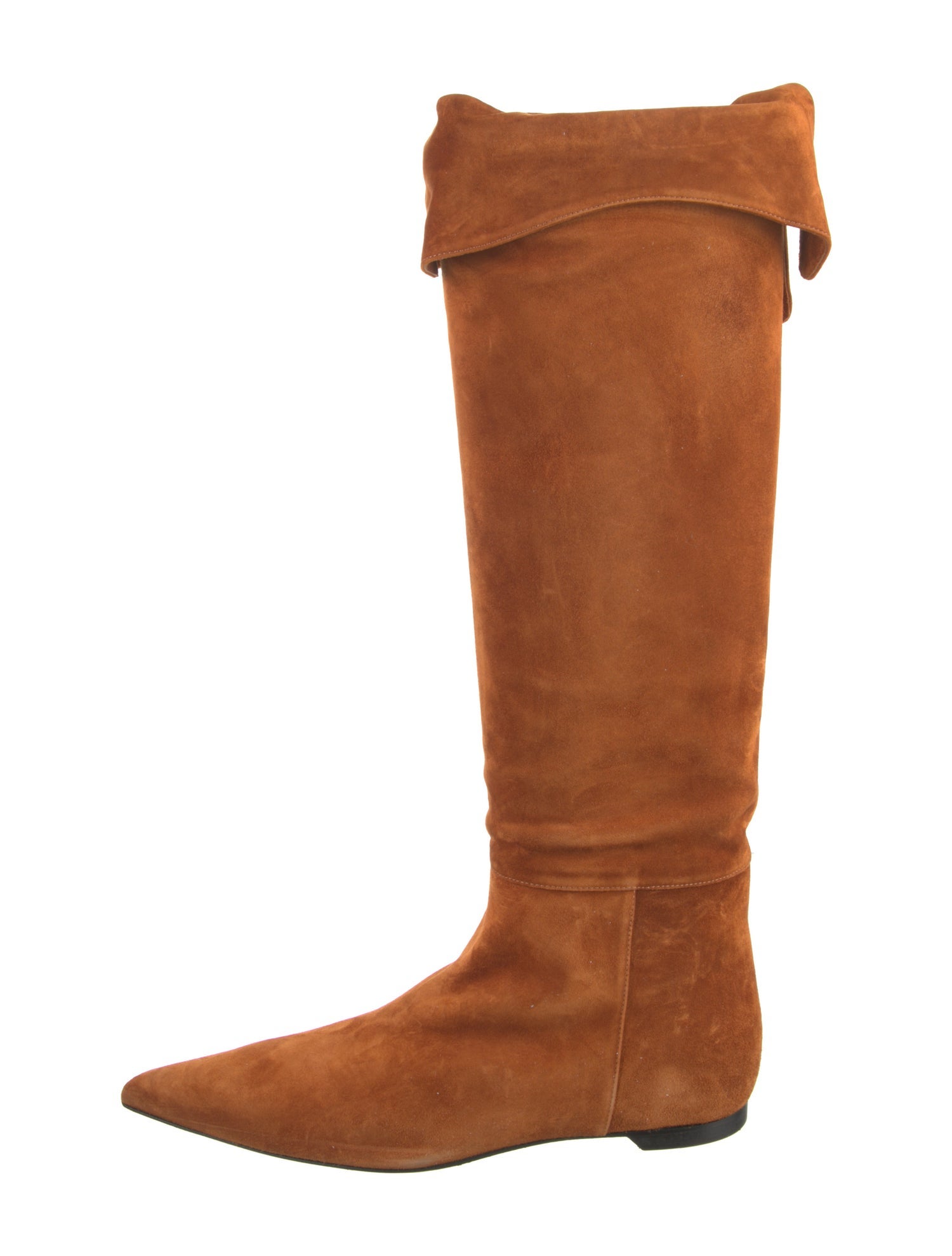 Khaite Suede Riding Boots