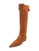 Khaite Suede Riding Boots