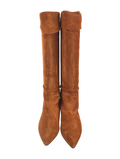 Khaite Suede Riding Boots