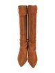 Khaite Suede Riding Boots