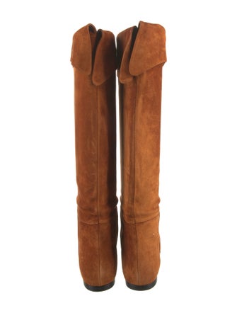 Khaite Suede Riding Boots