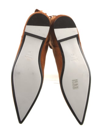 Khaite Suede Riding Boots