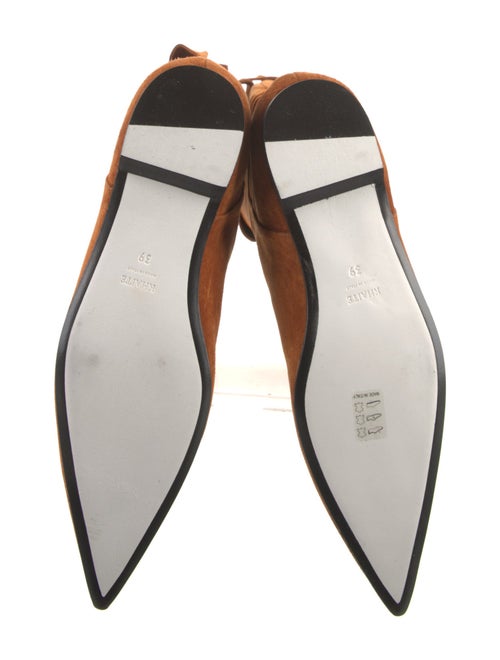 Khaite Suede Riding Boots