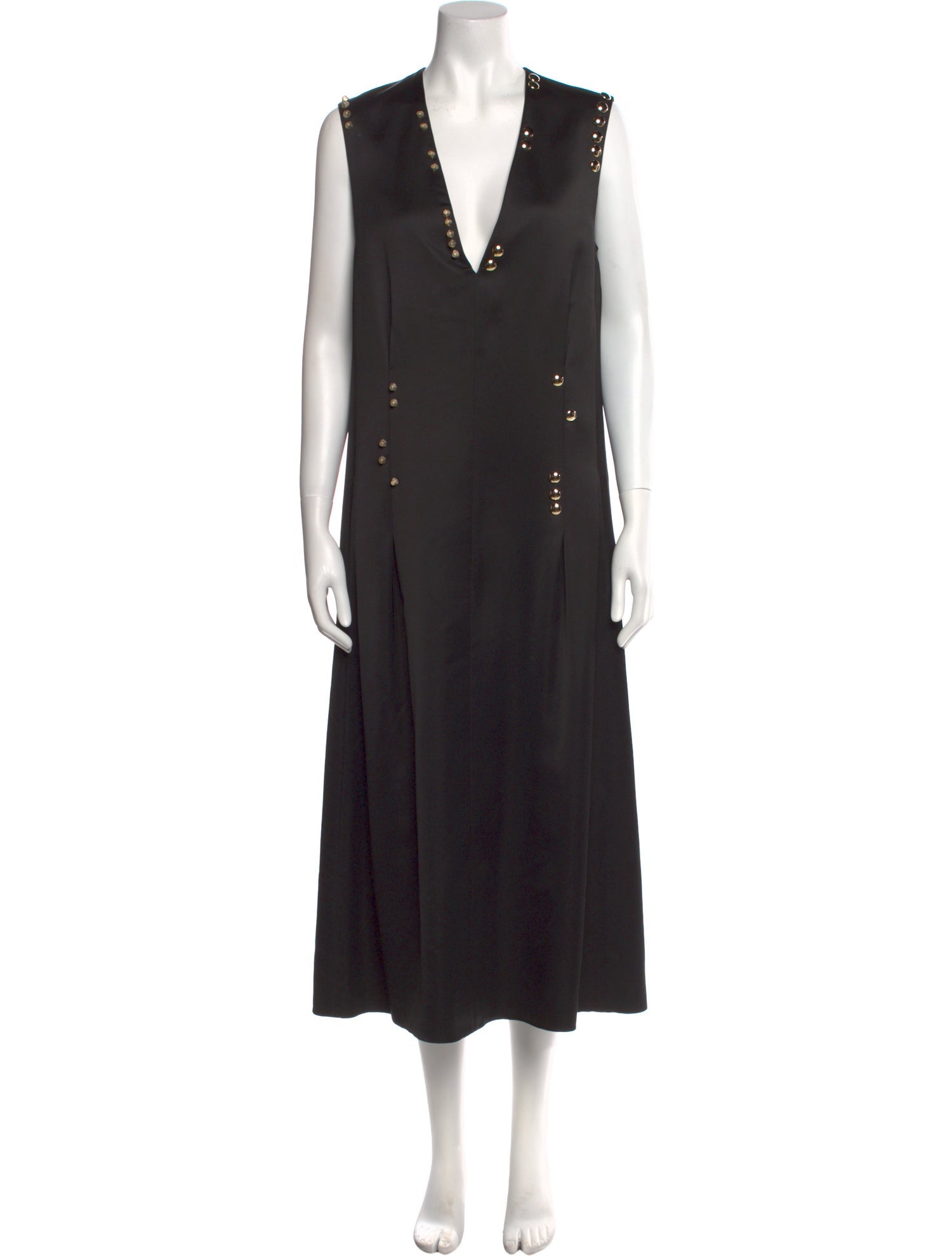 Khaite V-Neck Long Dress w/ Tags