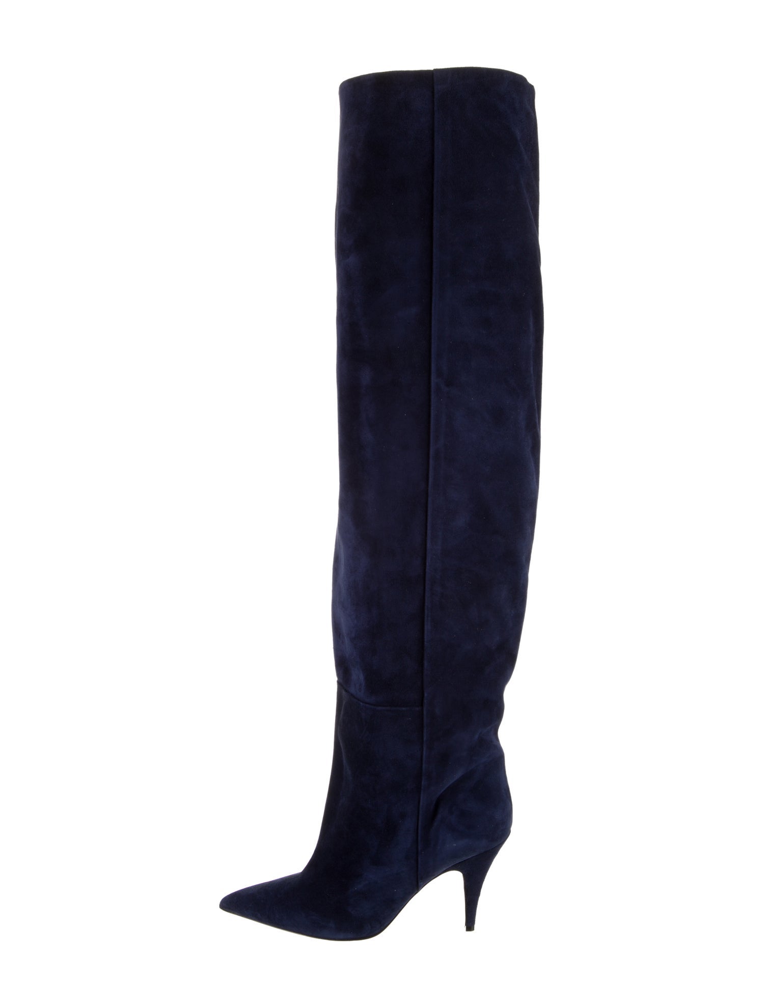 Khaite Suede Printed Boots