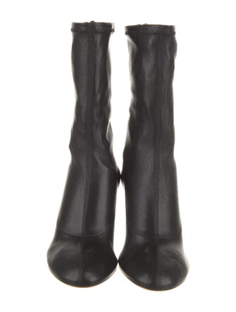 Khaite Leather Sock Boots