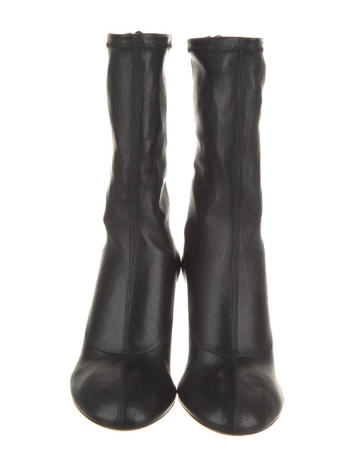 Khaite Leather Sock Boots