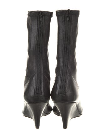 Khaite Leather Sock Boots