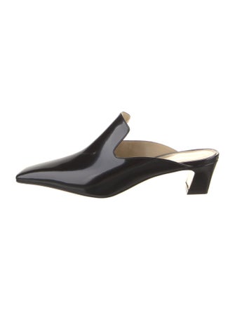 Khaite Leather Slides