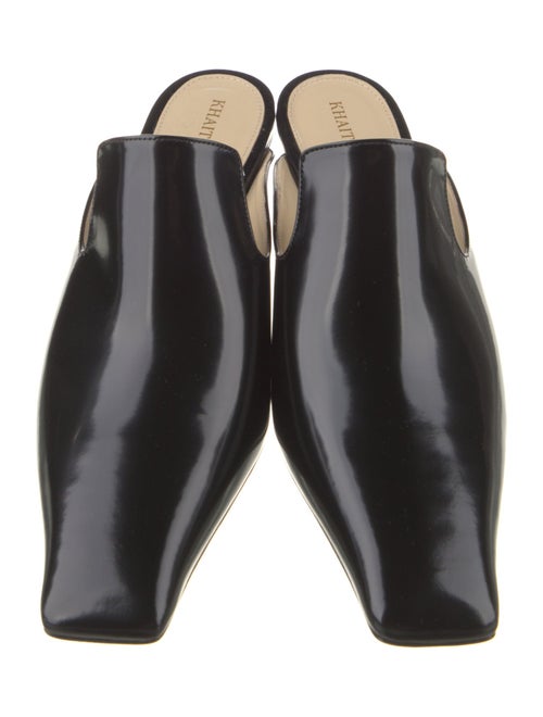 Khaite Leather Slides