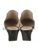 Khaite Leather Slides