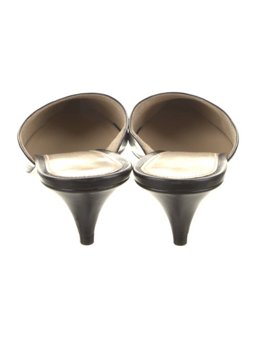 Khaite Leather Mules