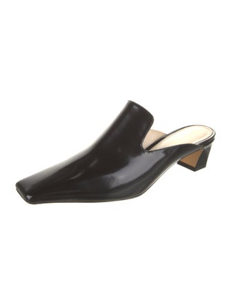 Khaite Patent Leather Mules