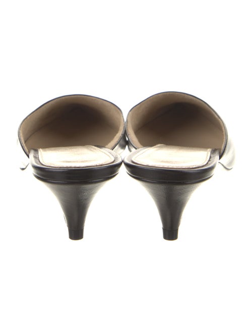 Khaite Leather Mules