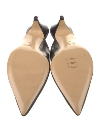 Khaite Leather Mules