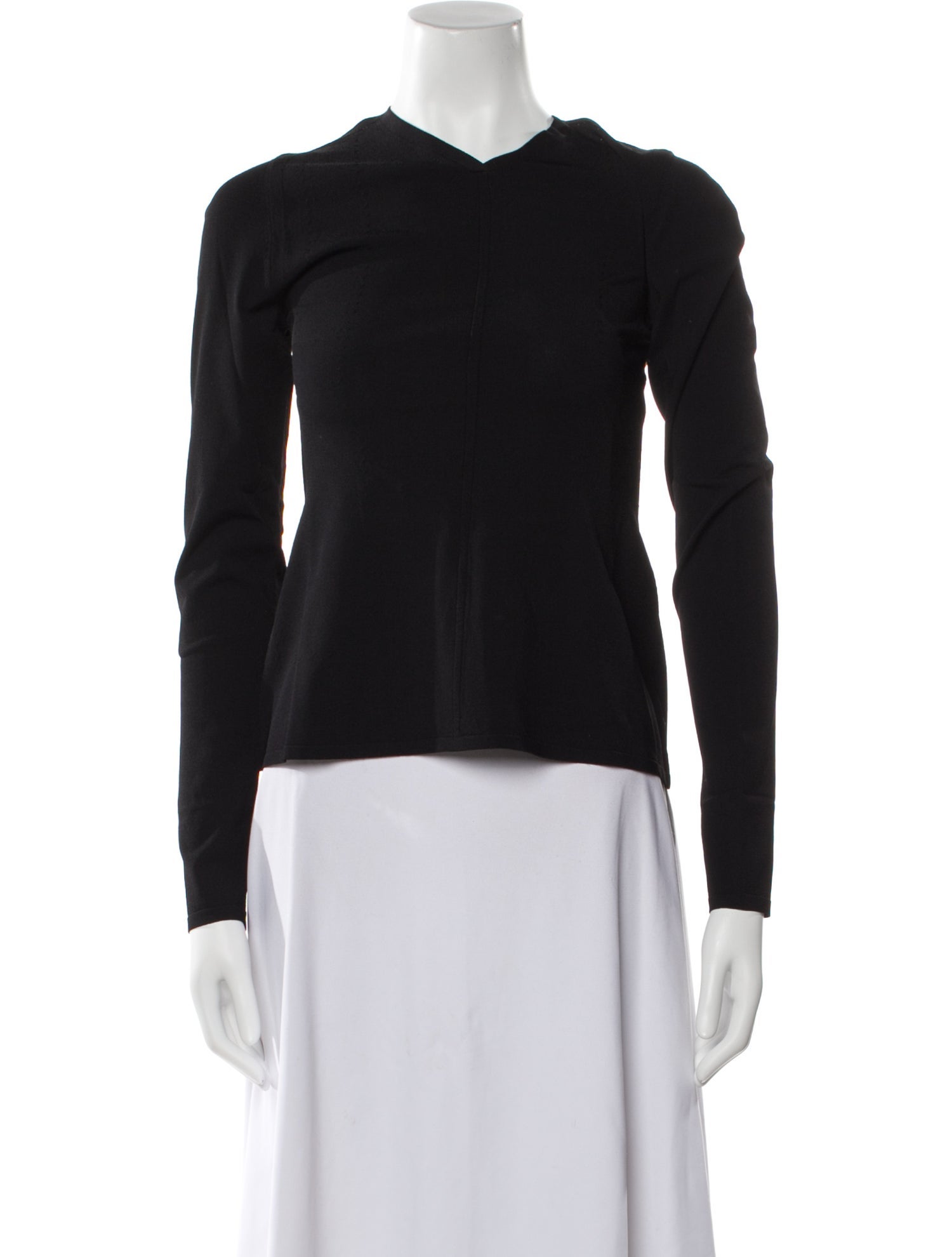 Khaite Crew Neck Long Sleeve Top w/ Tags