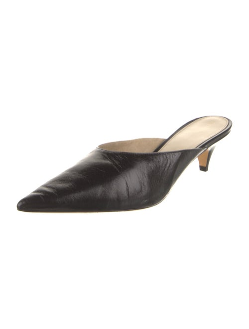 Khaite Leather Slides