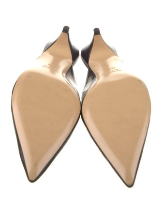 Khaite Leather Slides