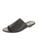 Khaite Leather Slides
