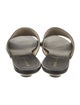 Khaite Leather Slides