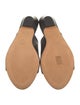 Khaite Leather Slides