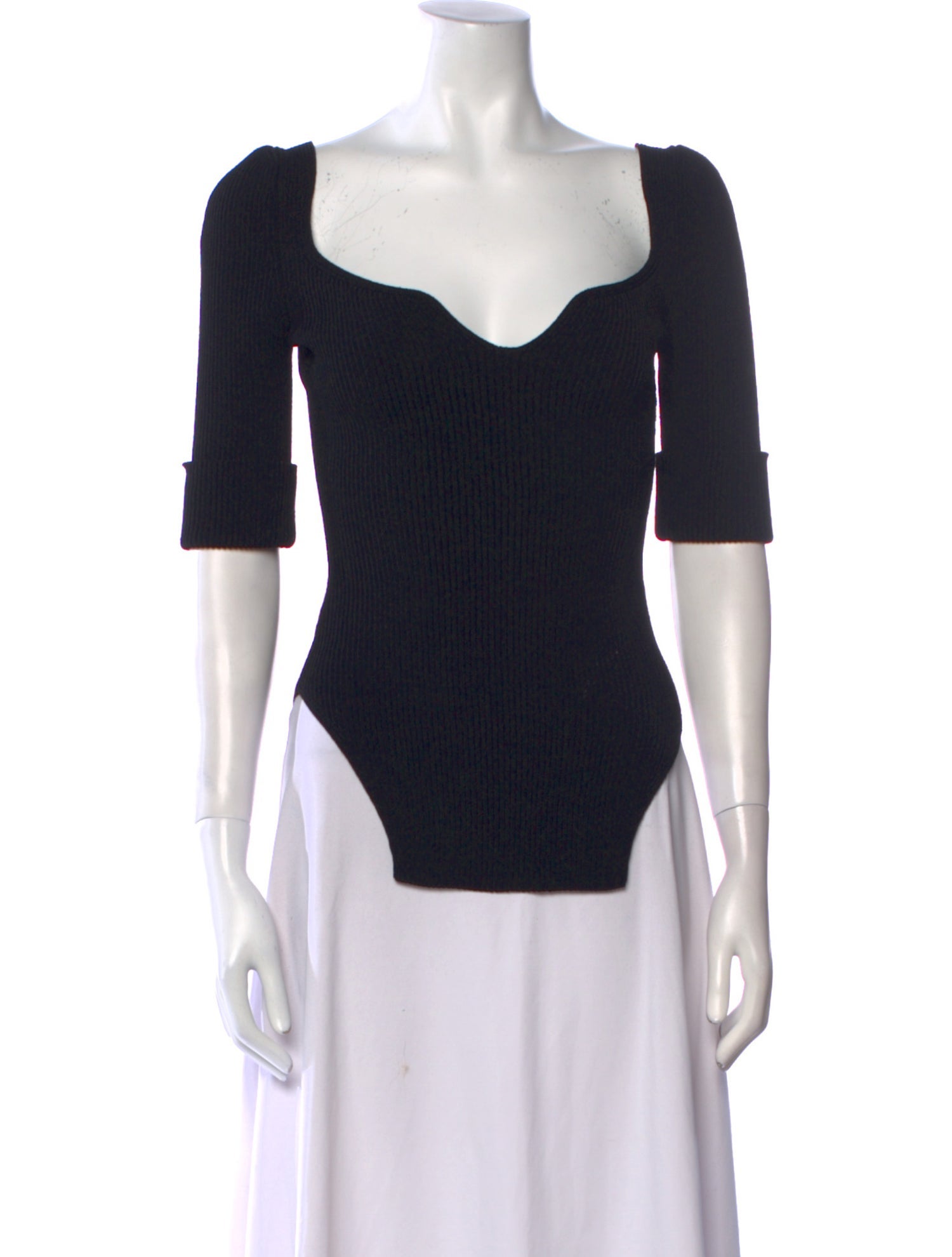 Khaite Square Neckline Sweater