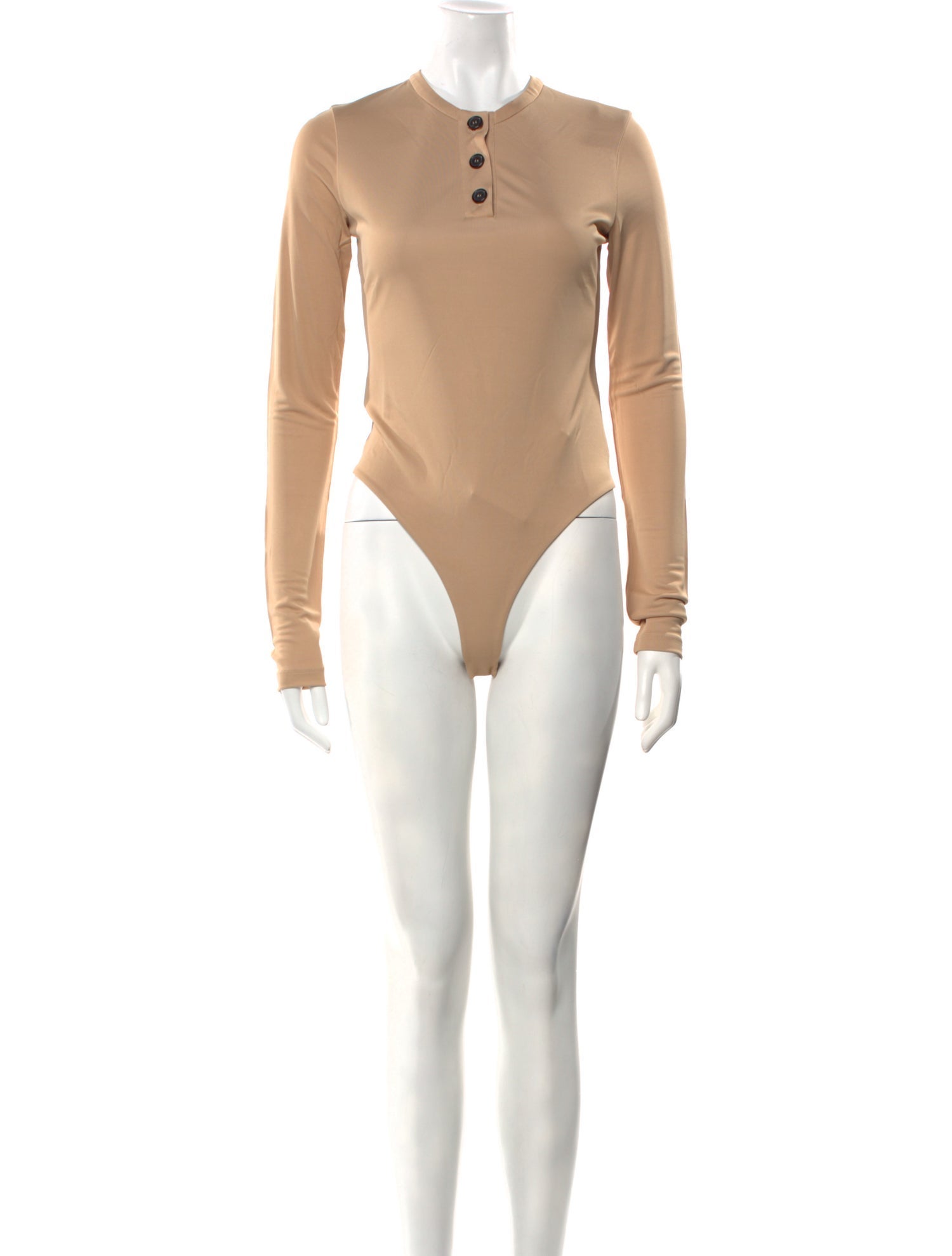 Khaite Crew Neck Long Sleeve Bodysuit w/ Tags