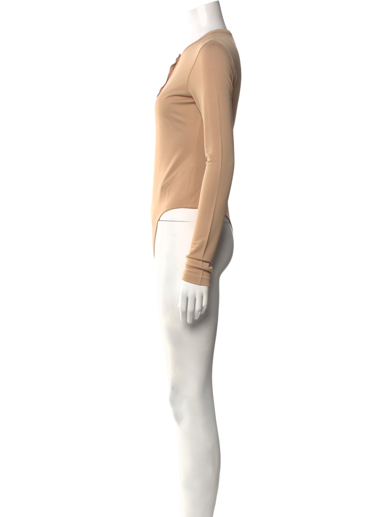 Khaite Crew Neck Long Sleeve Bodysuit w/ Tags