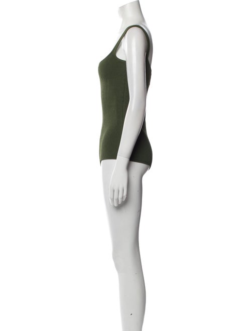 Khaite V-Neck Sleeveless Bodysuit