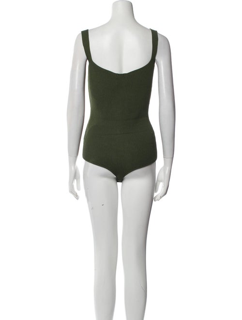 Khaite V-Neck Sleeveless Bodysuit