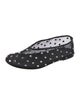 Khaite Mesh Printed Ballet Flats