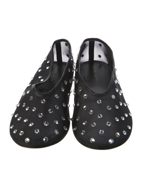 Khaite Mesh Printed Ballet Flats