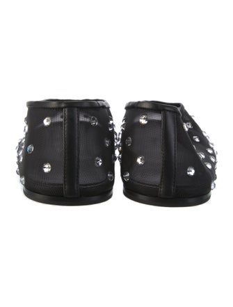 Khaite Mesh Printed Ballet Flats