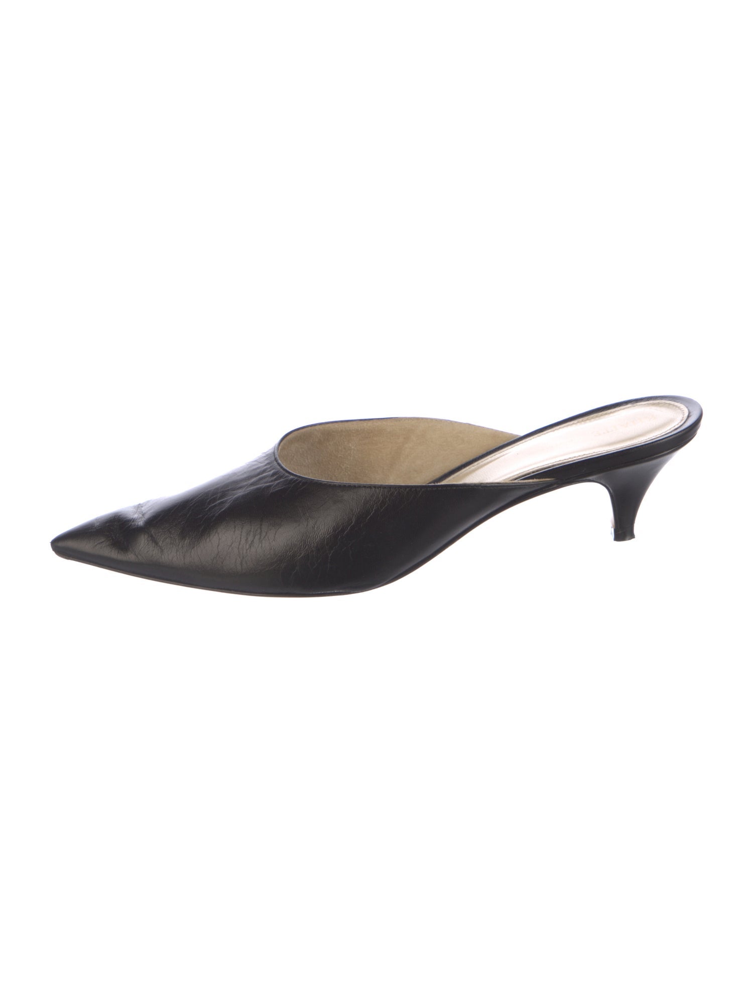 Khaite River Leather Mules