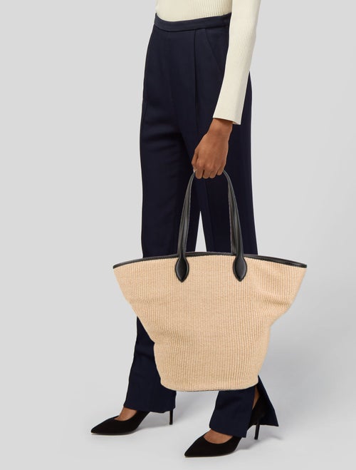 Khaite Raffia Tote