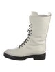 Khaite Leather Combat Boots