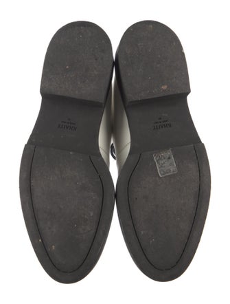 Khaite Leather Combat Boots