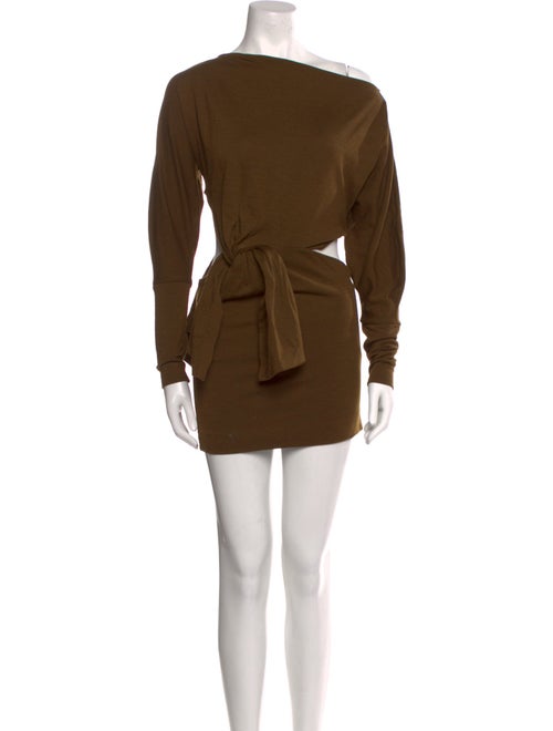 Khaite Asymmetrical Mini Dress w/ Tags