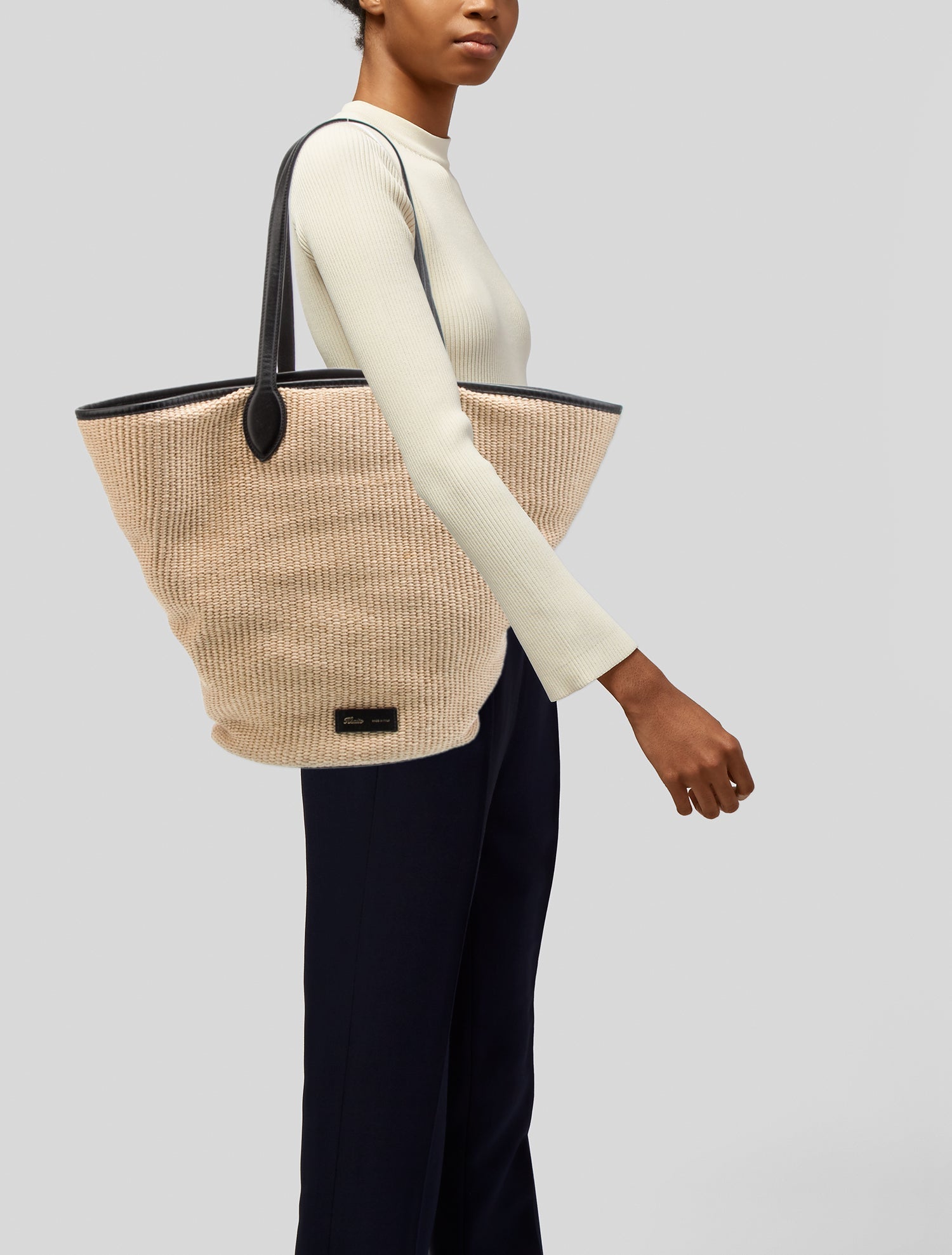 Khaite Raffia Tote