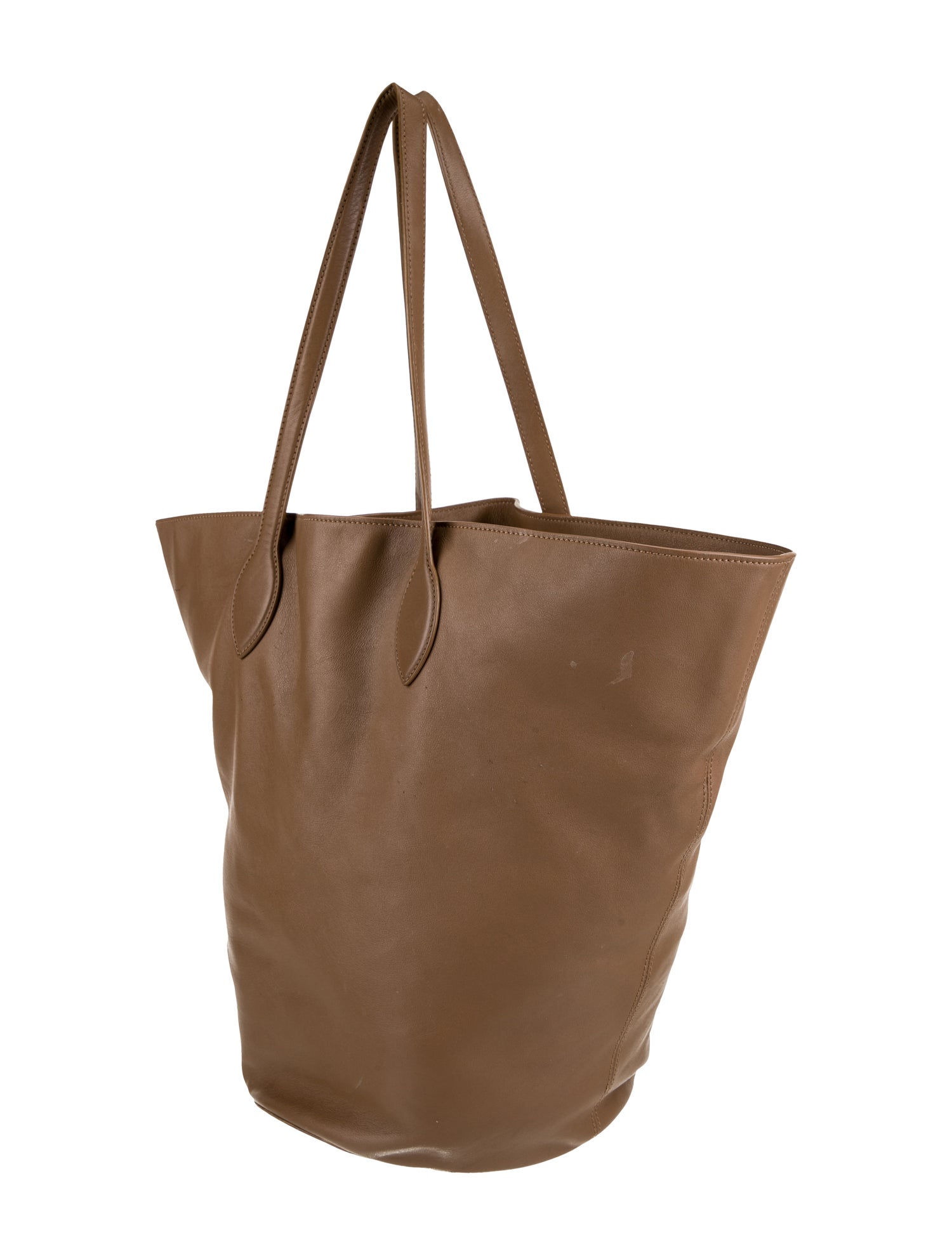 Khaite Leather Shoulder Bag