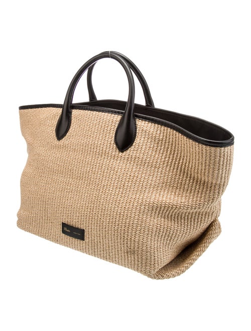 Khaite Raffia Suitcase