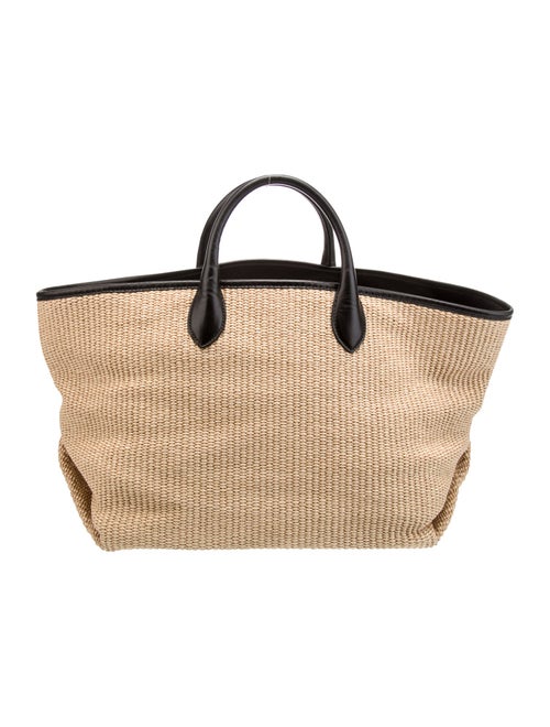 Khaite Raffia Suitcase