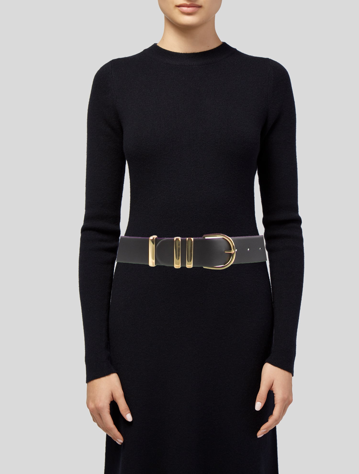 Khaite Leather Waist Belt