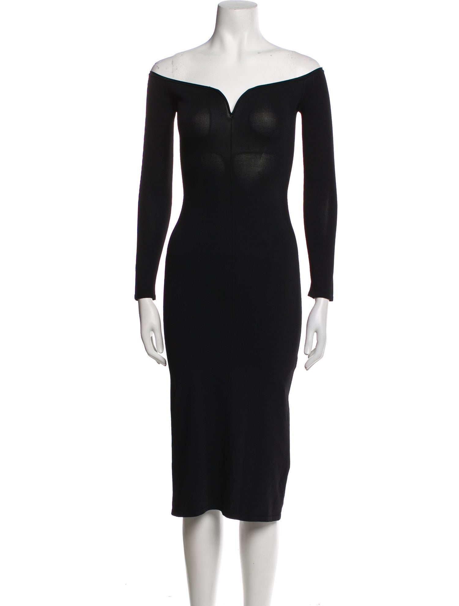 Khaite Wool Knee-Length Dress